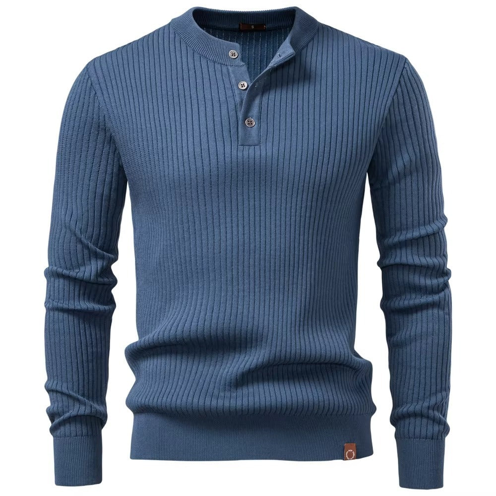Maglione Coste Finitura Premium