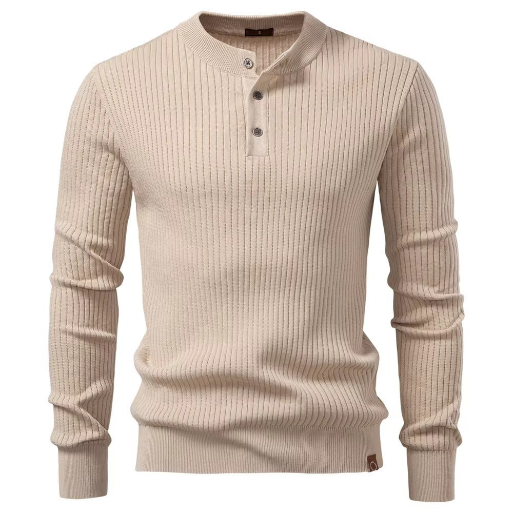 Maglione Coste Finitura Premium