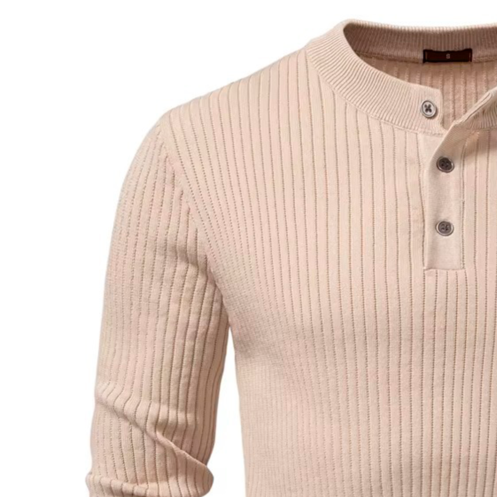 Maglione Coste Finitura Premium