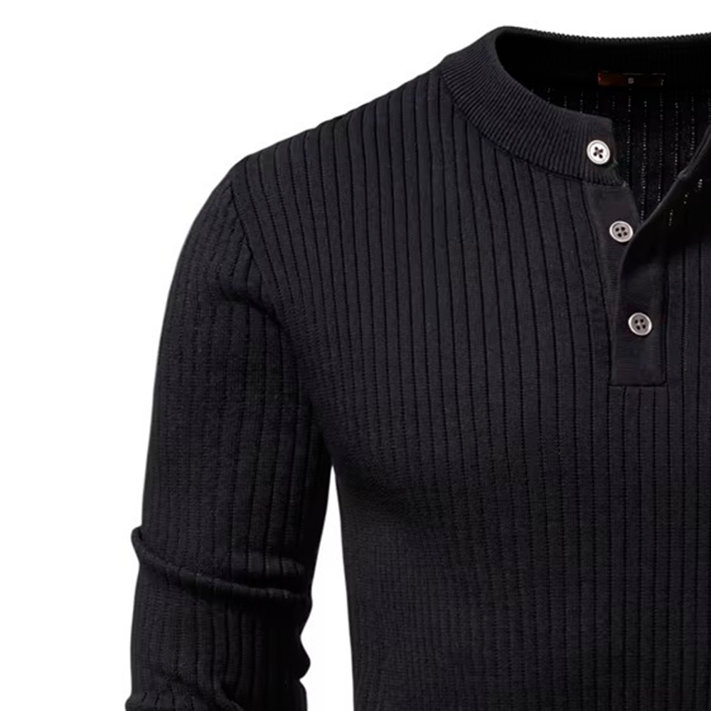 Maglione Coste Finitura Premium